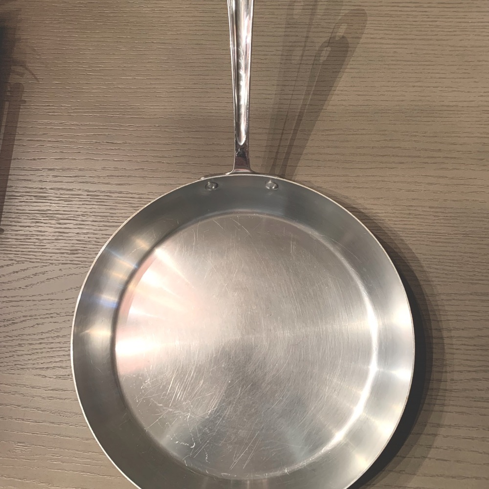 ALL-CLAD TRI-PLY STAINLESS-STEEL 13-INCH SAUTE’ PAN/SKILLET